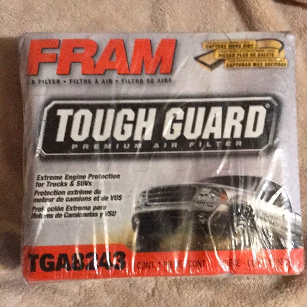 Pickup truck air filter